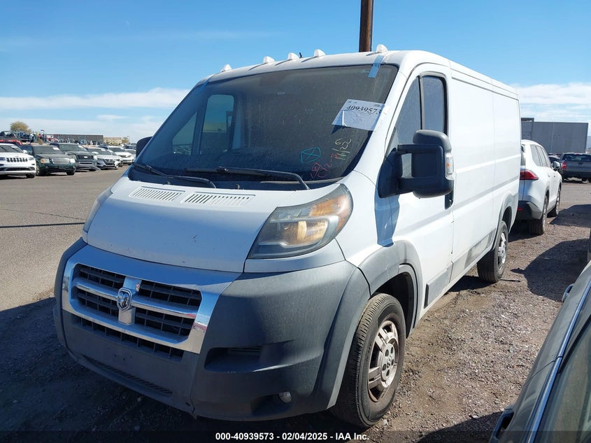Vin: 3c6trvag7he524056, lot: 41429347, ram promaster 1500 low roof 136 wb 20172