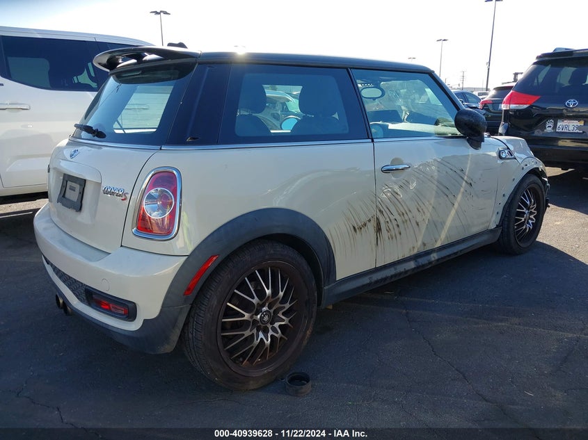 Vin: wmwsv3c51ct385524, lot: 41429402, mini cooper s 20124