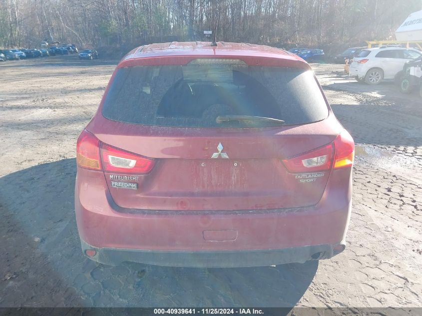 2014 Mitsubishi Outlander Sport Es VIN: 4A4AR3AU8EE010940 Lot: 40939641