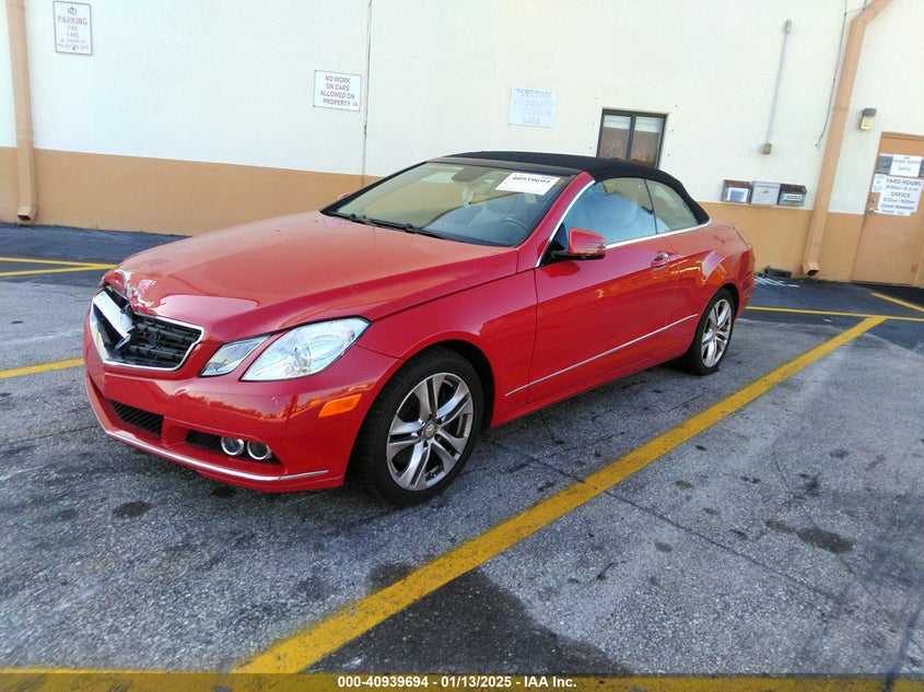 Vin: wddkk5gf4bf075493, lot: 41429468, mercedes-benz e 350 20112