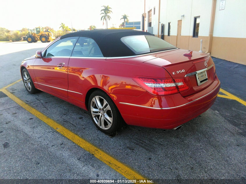 Vin: wddkk5gf4bf075493, lot: 41429468, mercedes-benz e 350 20113