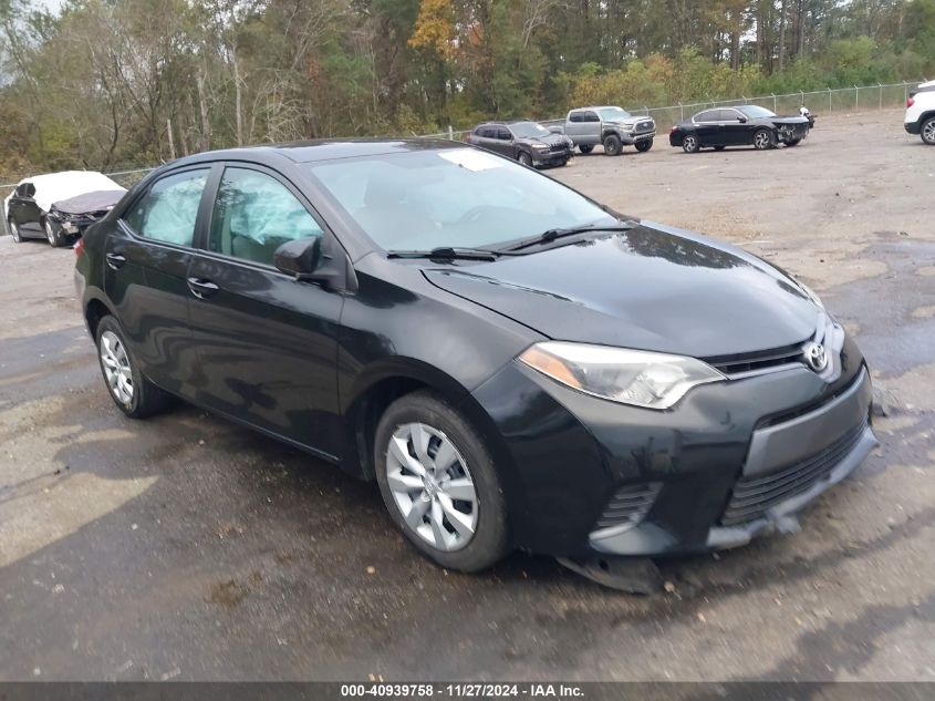 VIN 5YFBURHE5GP483390 2016 Toyota Corolla, LE no.1