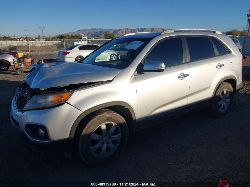 VIN 5XYKT4A65DG320053 2013 KIA Sorento, LX no.2