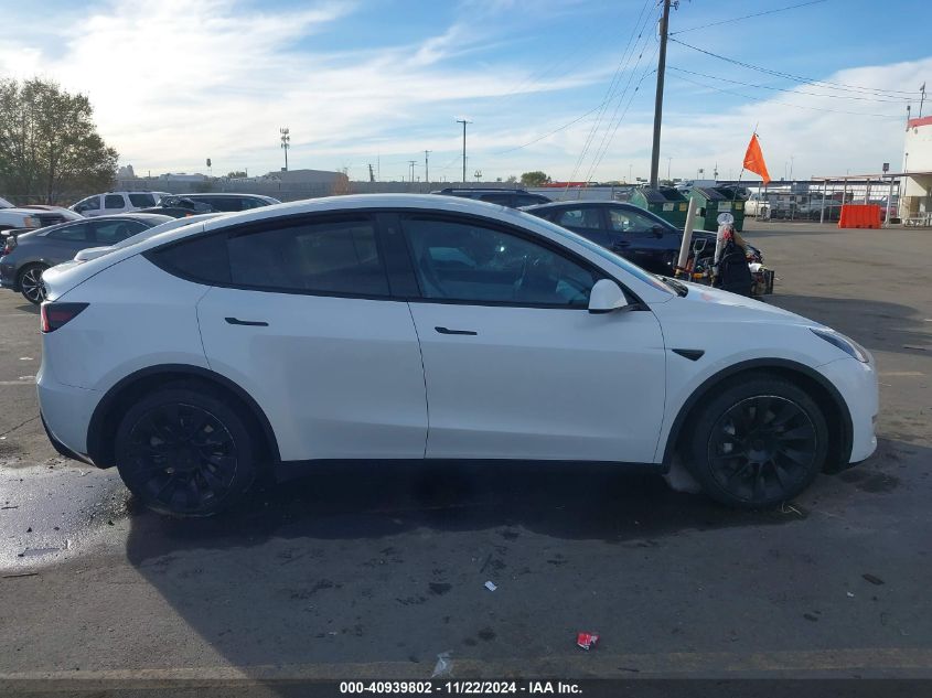 2021 Tesla Model Y Long Range Dual Motor All-Wheel Drive VIN: 5YJYGDEE3MF098586 Lot: 40939802