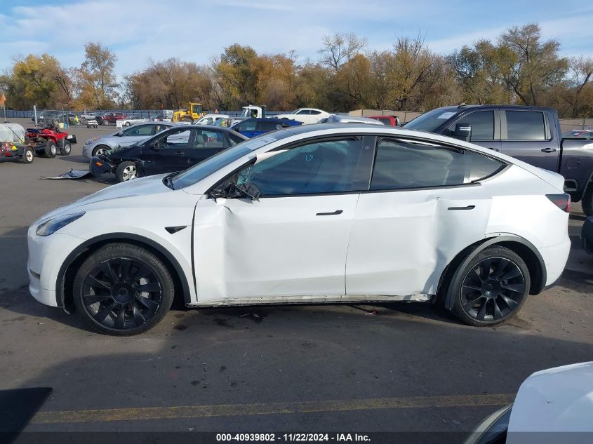 2021 Tesla Model Y Long Range Dual Motor All-Wheel Drive VIN: 5YJYGDEE3MF098586 Lot: 40939802