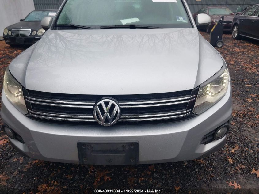 2016 Volkswagen Tiguan Se VIN: WVGBV7AX9GW607631 Lot: 40939804