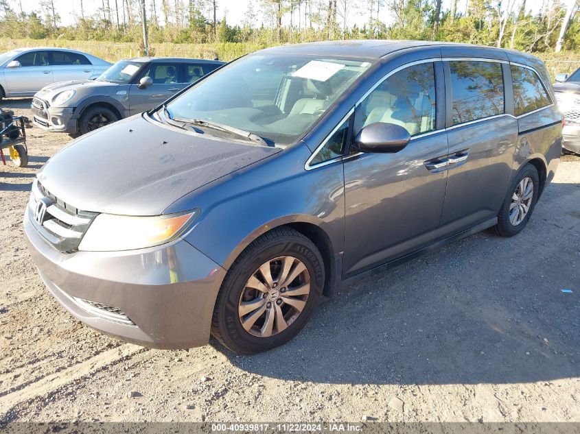 2016 Honda Odyssey Ex-L VIN: 5FNRL5H68GB074315 Lot: 40939817