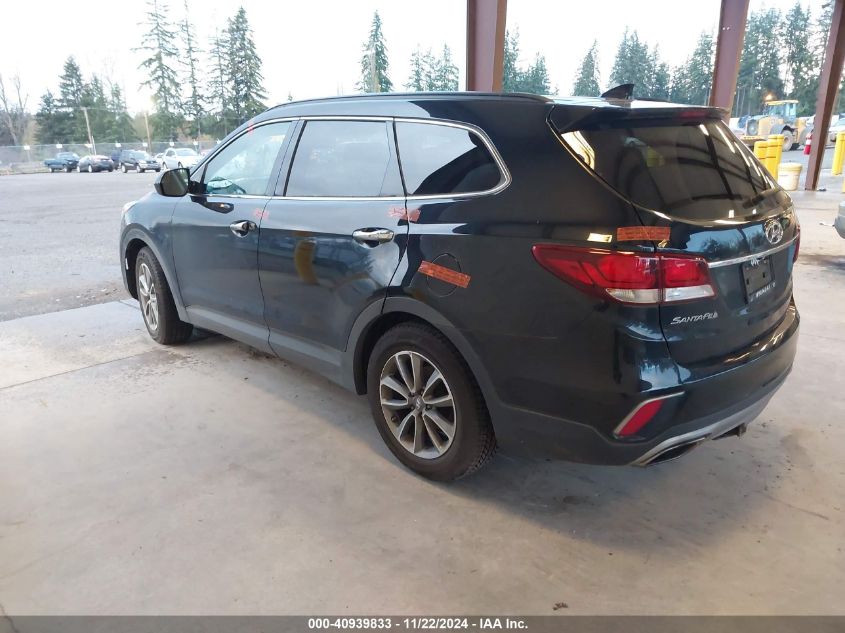 VIN KM8SMDHF5HU233160 2017 Hyundai Santa Fe, SE no.3