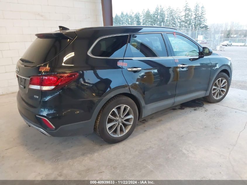 VIN KM8SMDHF5HU233160 2017 Hyundai Santa Fe, SE no.4