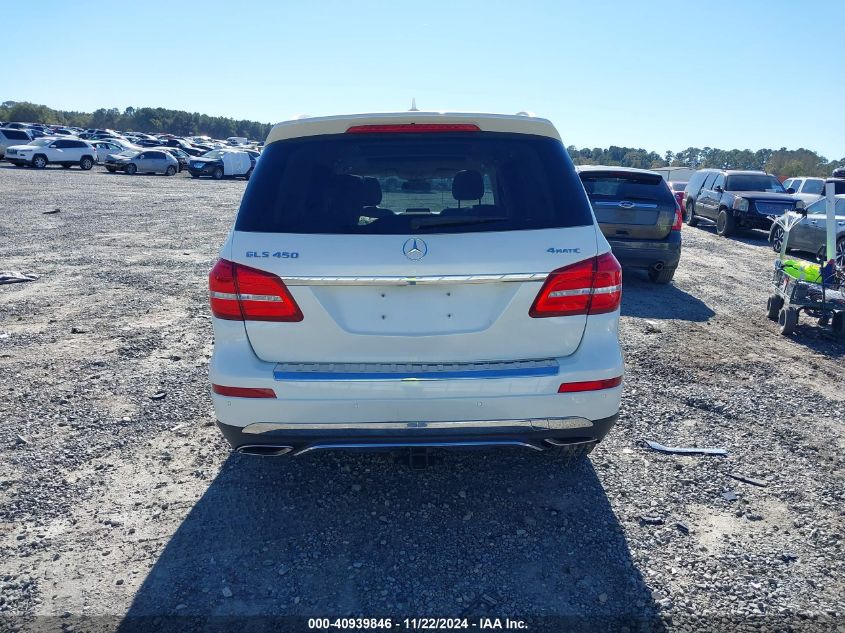 2018 Mercedes-Benz Gls 450 4Matic VIN: 4JGDF6EE4JB170113 Lot: 40939846