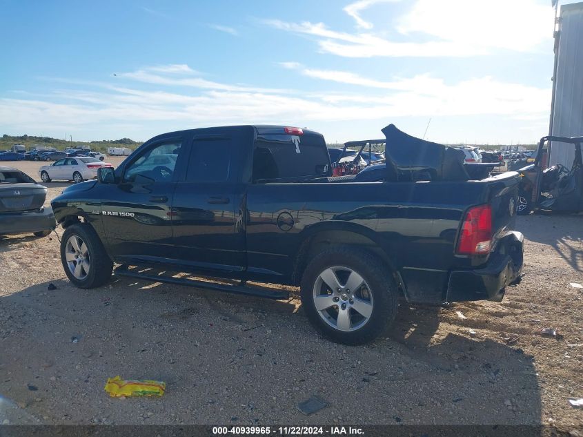 2012 Ram 1500 St VIN: 1C6RD7FTXCS165415 Lot: 40939965