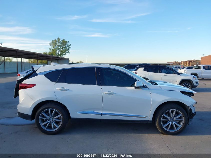 2020 Acura Rdx Technology Package VIN: 5J8TC1H55LL008142 Lot: 40939971