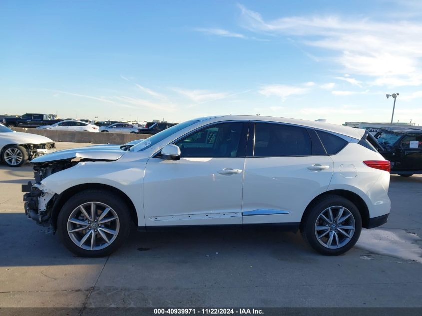 2020 Acura Rdx Technology Package VIN: 5J8TC1H55LL008142 Lot: 40939971