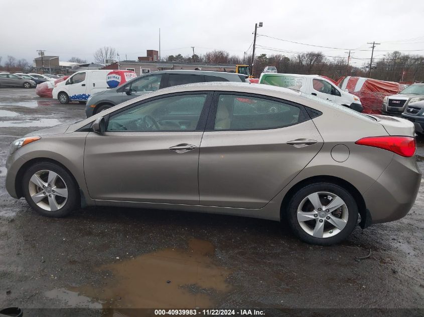 2013 Hyundai Elantra Gls VIN: 5NPDH4AE9DH321006 Lot: 40939983