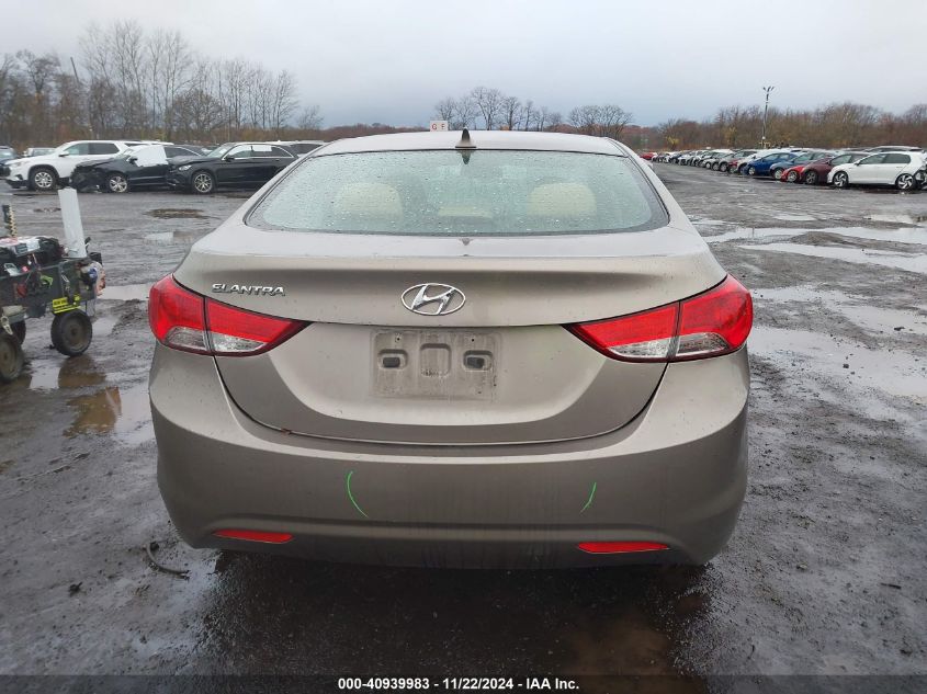 2013 Hyundai Elantra Gls VIN: 5NPDH4AE9DH321006 Lot: 40939983