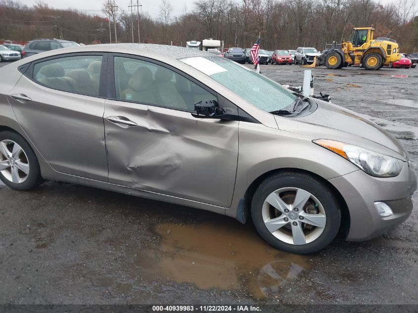 2013 Hyundai Elantra Gls VIN: 5NPDH4AE9DH321006 Lot: 40939983