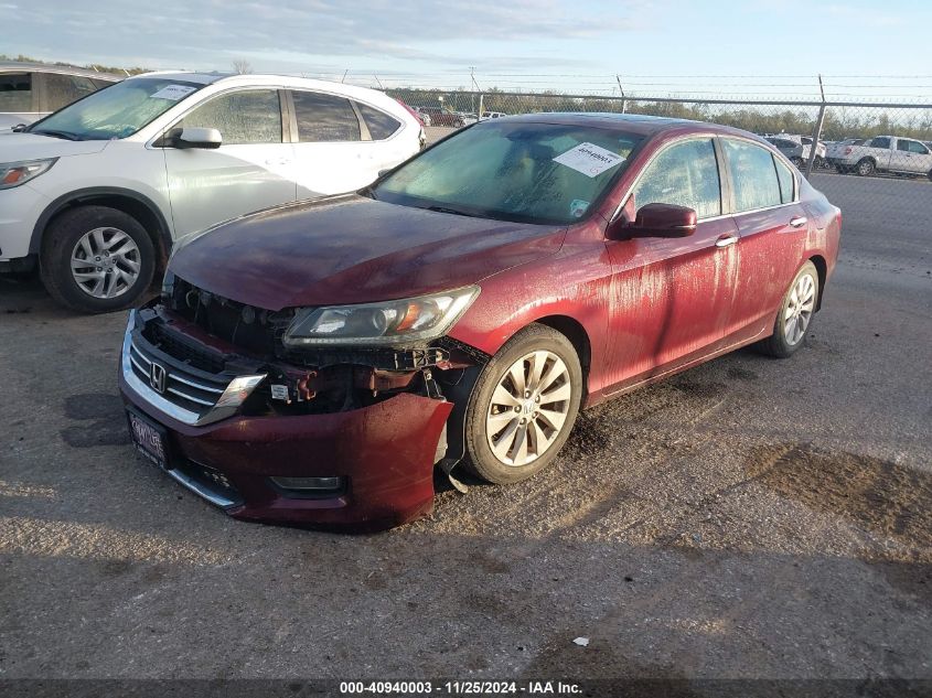 VIN 1HGCR2F87DA253037 2013 Honda Accord, Ex-L no.2