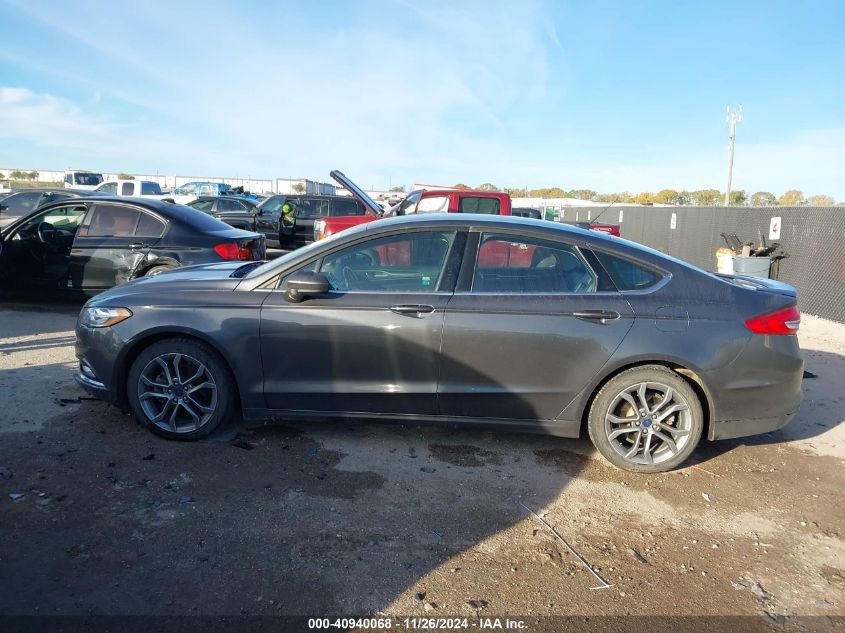 VIN 3FA6P0HD2HR178393 2017 Ford Fusion, SE no.14