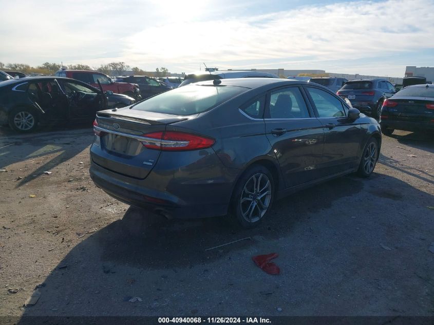 VIN 3FA6P0HD2HR178393 2017 Ford Fusion, SE no.4