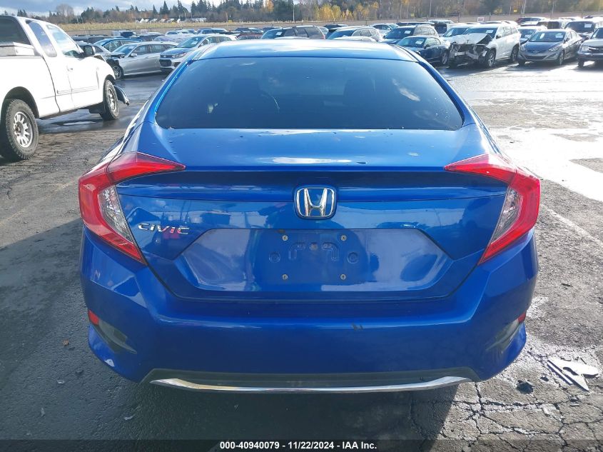 2020 Honda Civic Lx VIN: 19XFC2F61LE216508 Lot: 40940079