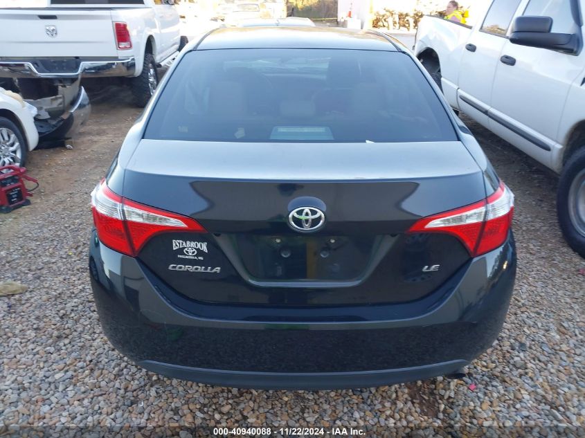 2014 Toyota Corolla Le VIN: 5YFBURHE7EP033818 Lot: 40940088