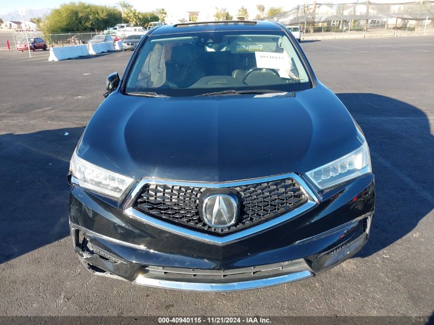 2017 Acura Mdx Technology Package VIN: 5FRYD3H55HB011578 Lot: 40940115