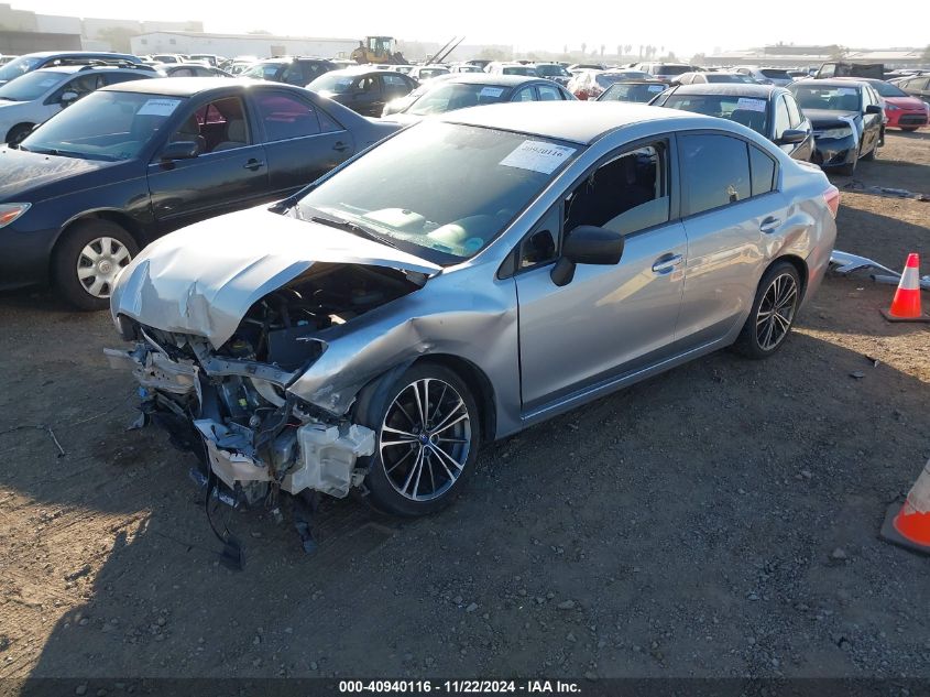 VIN JF1GJAA63GH022595 2016 Subaru Impreza, 2.0I no.2