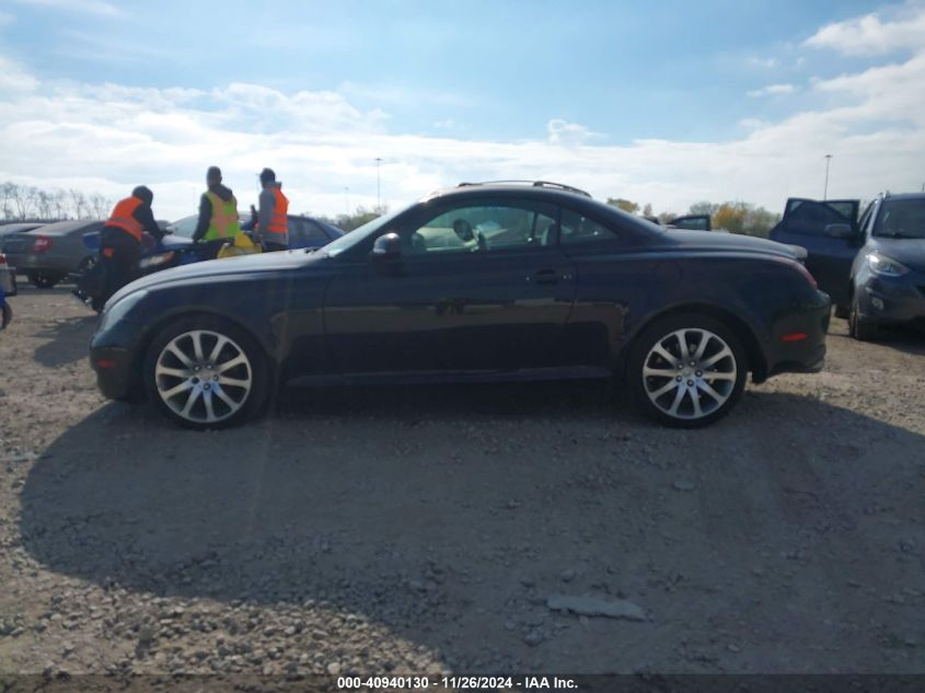 2008 Lexus Sc 430 VIN: JTHFN45Y489019562 Lot: 40940130