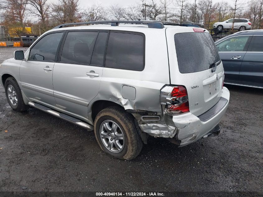 2004 Toyota Highlander V6 VIN: JTEDP21A440021743 Lot: 40940134