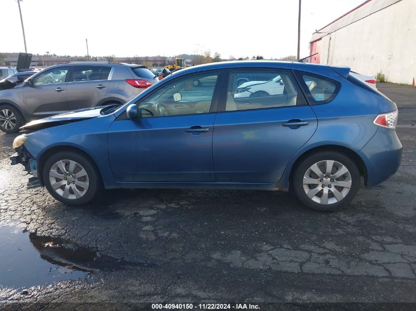 2009 Subaru Impreza 2.5I VIN: JF1GH61639H819036 Lot: 40940150