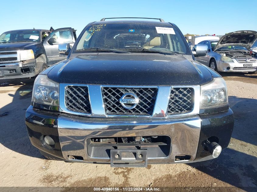 2007 Nissan Armada Le VIN: 5N1BA08A27N711002 Lot: 40940156