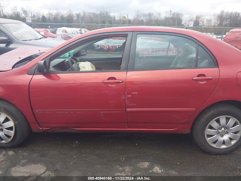 2004 Toyota Corolla Le VIN: 2T1BR38E54C311466 Lot: 40940168