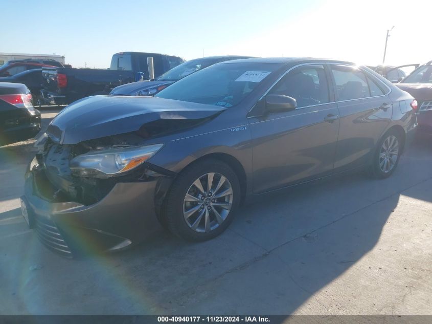 VIN 4T1BD1FK1FU164317 2015 Toyota Camry, Hybrid Xle no.2