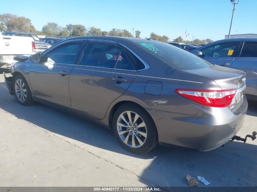 VIN 4T1BD1FK1FU164317 2015 Toyota Camry, Hybrid Xle no.3