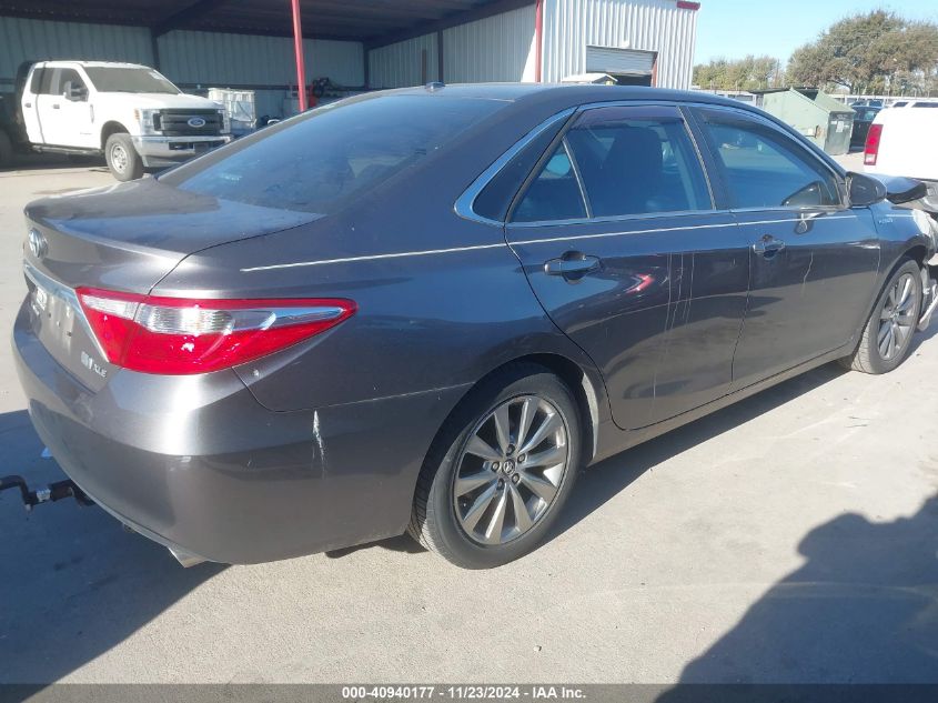 VIN 4T1BD1FK1FU164317 2015 Toyota Camry, Hybrid Xle no.4