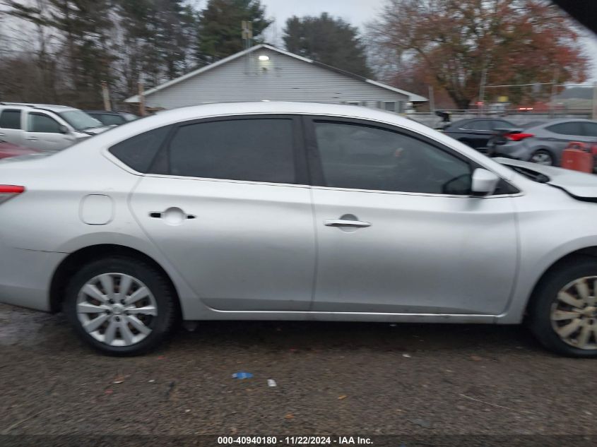 2014 Nissan Sentra Sv VIN: 3N1AB7AP2EL691466 Lot: 40940180