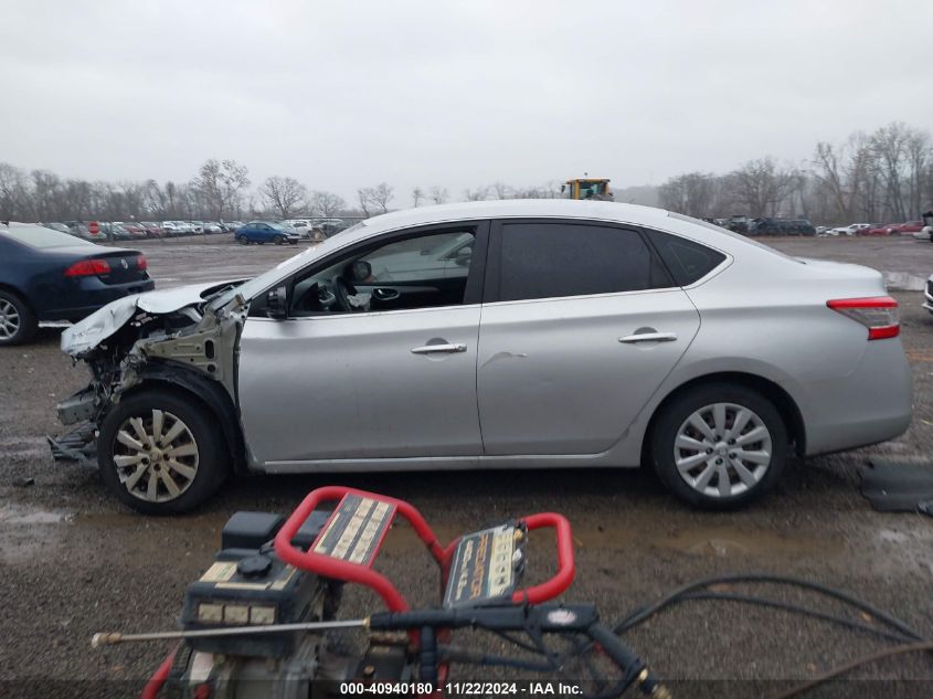 2014 Nissan Sentra Sv VIN: 3N1AB7AP2EL691466 Lot: 40940180