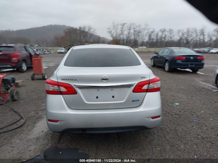 2014 Nissan Sentra Sv VIN: 3N1AB7AP2EL691466 Lot: 40940180