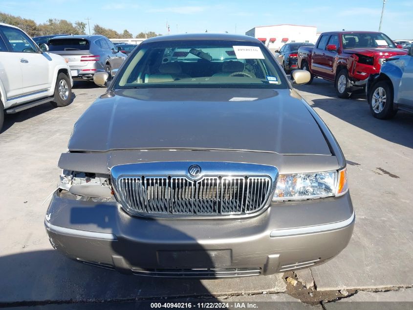 2001 Mercury Grand Marquis Gs VIN: 2MEFM74W11X689456 Lot: 40940216