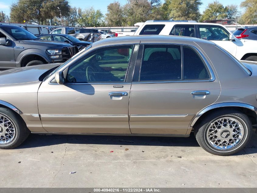 2001 Mercury Grand Marquis Gs VIN: 2MEFM74W11X689456 Lot: 40940216