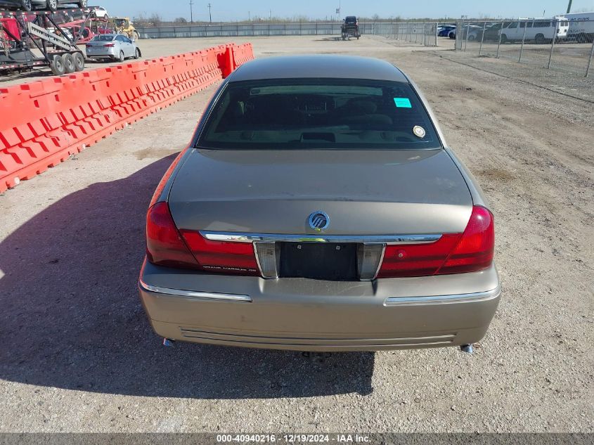 2001 Mercury Grand Marquis Gs VIN: 2MEFM74W11X689456 Lot: 40940216