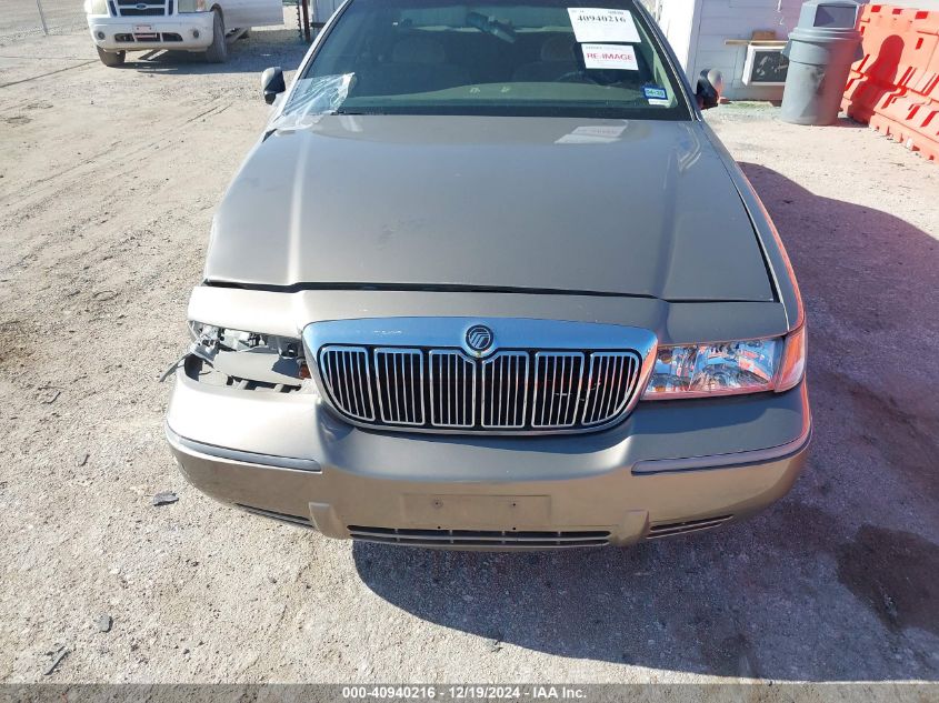 2001 Mercury Grand Marquis Gs VIN: 2MEFM74W11X689456 Lot: 40940216