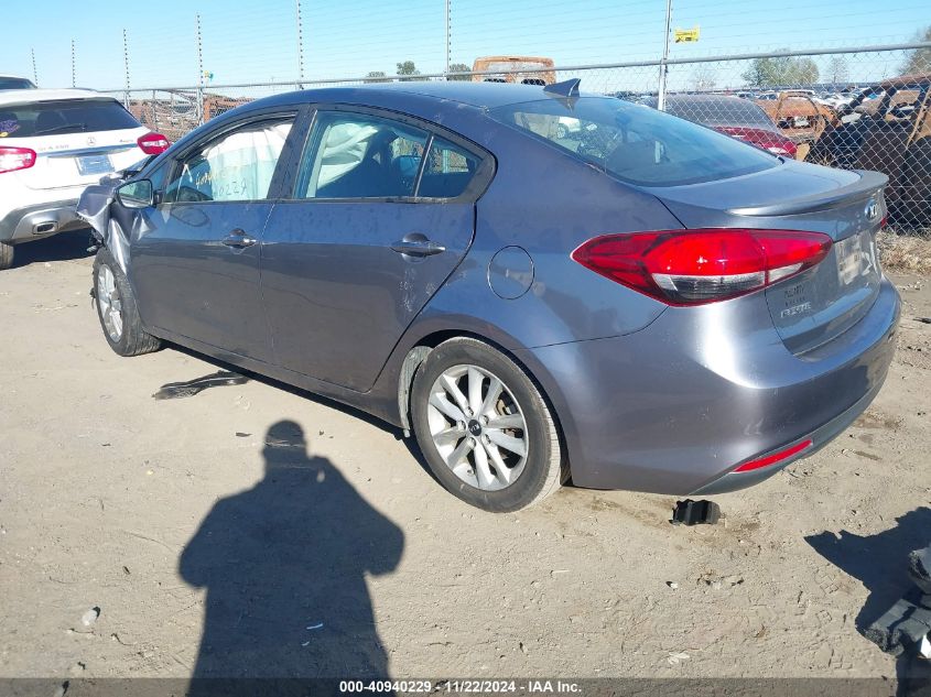 2017 Kia Forte S VIN: 3KPFL4A77HE039966 Lot: 40940229