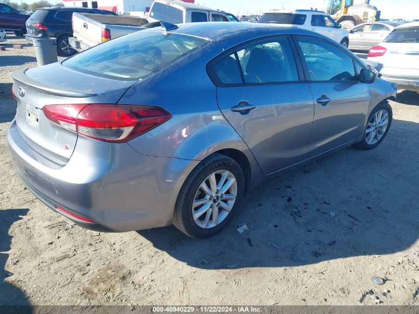 2017 Kia Forte S VIN: 3KPFL4A77HE039966 Lot: 40940229