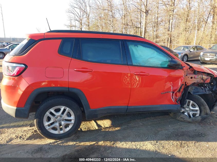 2018 Jeep Compass Sport 4X4 VIN: 3C4NJDAB4JT315690 Lot: 40940233