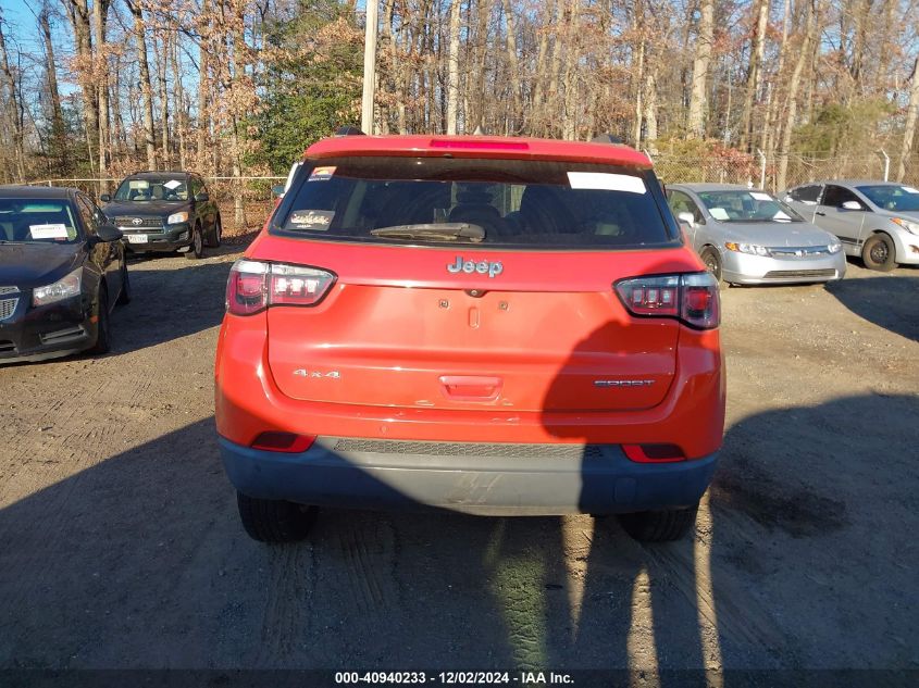 2018 Jeep Compass Sport 4X4 VIN: 3C4NJDAB4JT315690 Lot: 40940233