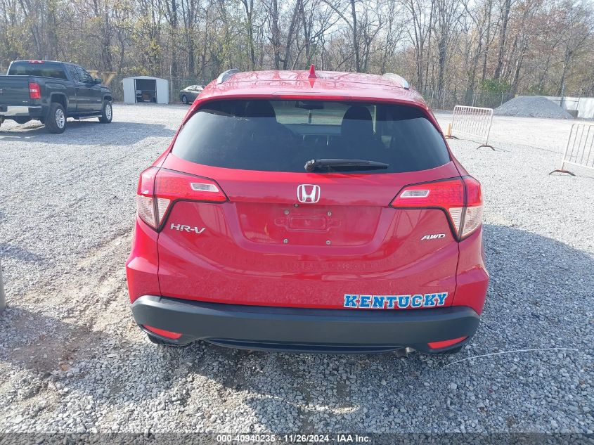 2016 Honda Hr-V Ex-L VIN: 3CZRU6H79GM731740 Lot: 40940235