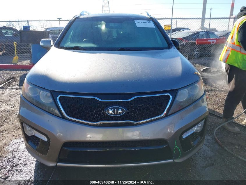 2011 Kia Sorento Sx V6 VIN: 5XYKWDA21BG163834 Lot: 40940248