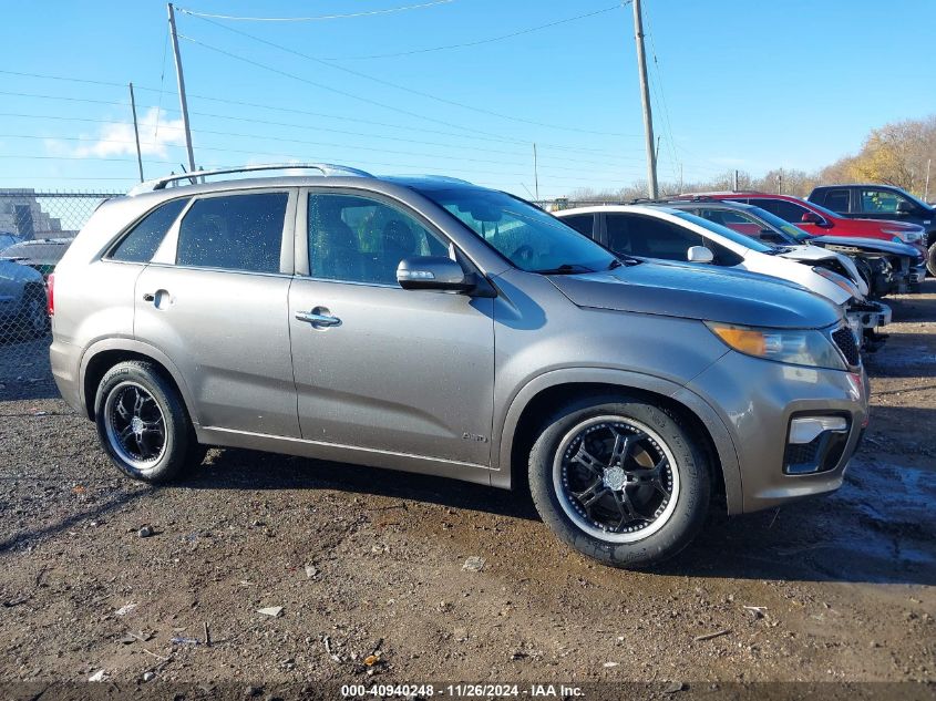 2011 Kia Sorento Sx V6 VIN: 5XYKWDA21BG163834 Lot: 40940248