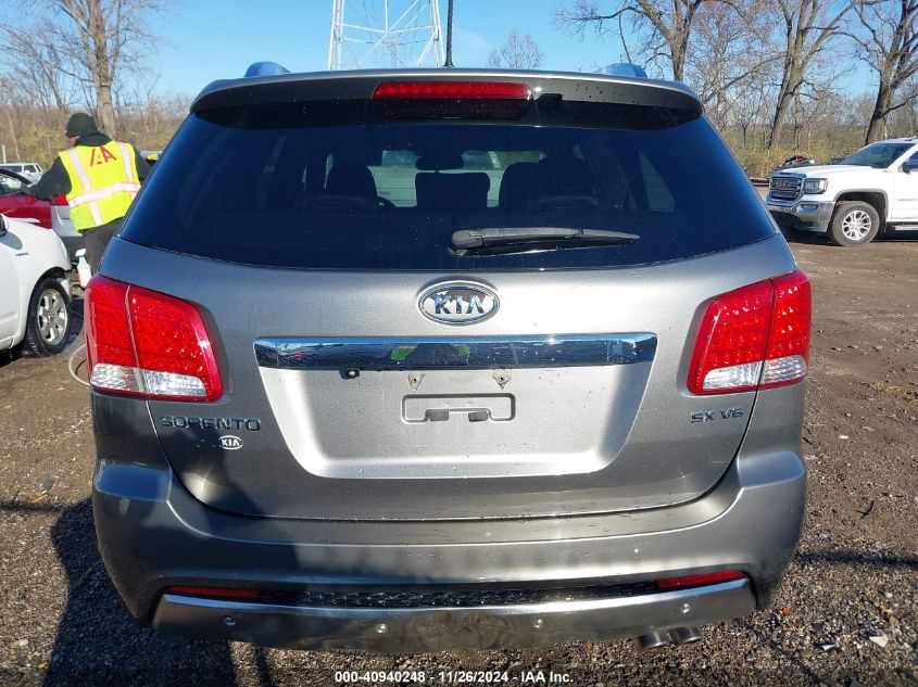 2011 Kia Sorento Sx V6 VIN: 5XYKWDA21BG163834 Lot: 40940248